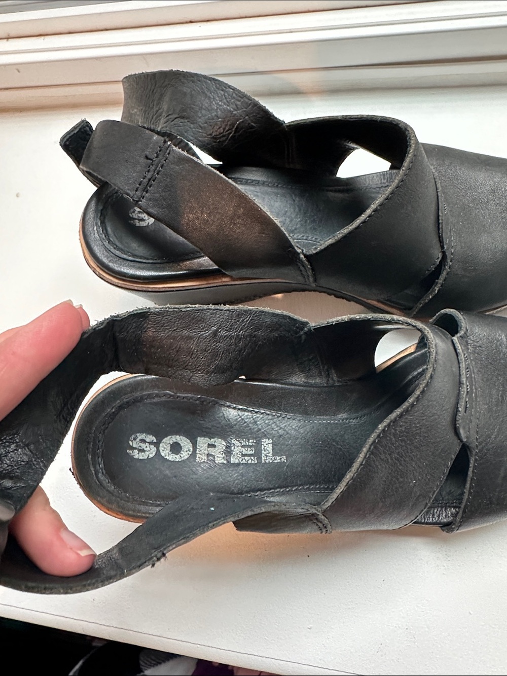 Sorel wedge sandals - Picture 3 of 7